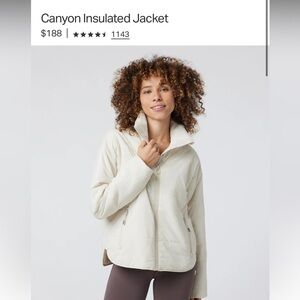 Vuori Canyon Insulated Jacket (bone small)